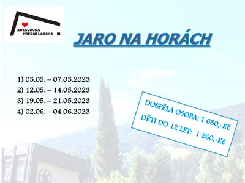 Jaro na horách