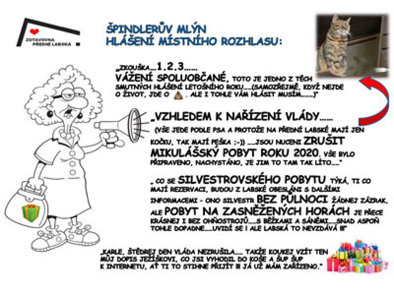 Mikuláš bohužel nebude ...